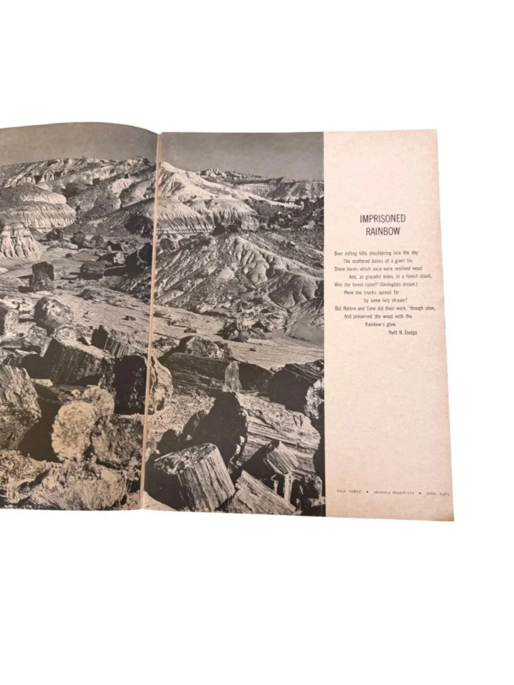 Arizona Highways Magazines April 1963 February 1972 VTG Photography Travel SW